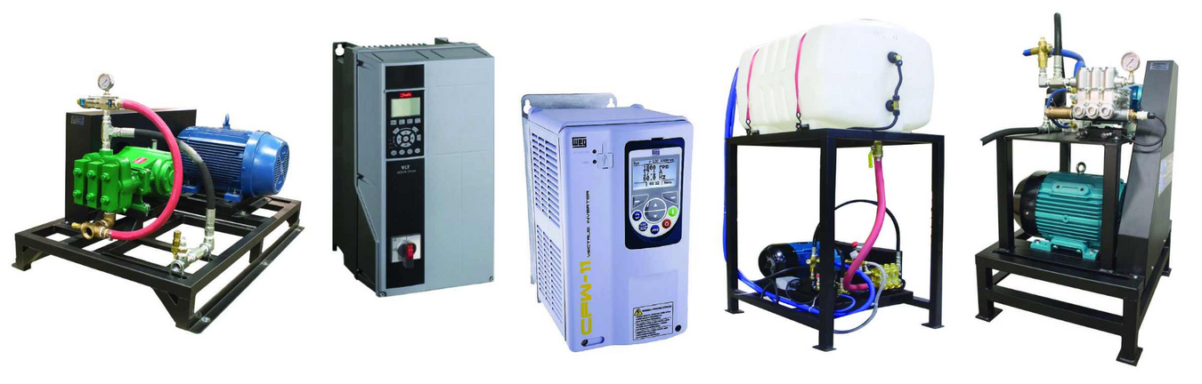 VFD (Variable Frequency Drive) Pressure Washing Systems
