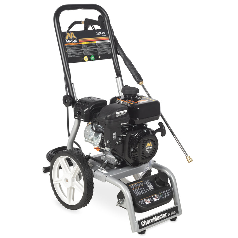 Mi-T-M Chore Master Gasoline Direct Drive Cold Water Pressure Washer — 3000 PSI, 4 GPM, Model# CM-3000-4MMC
