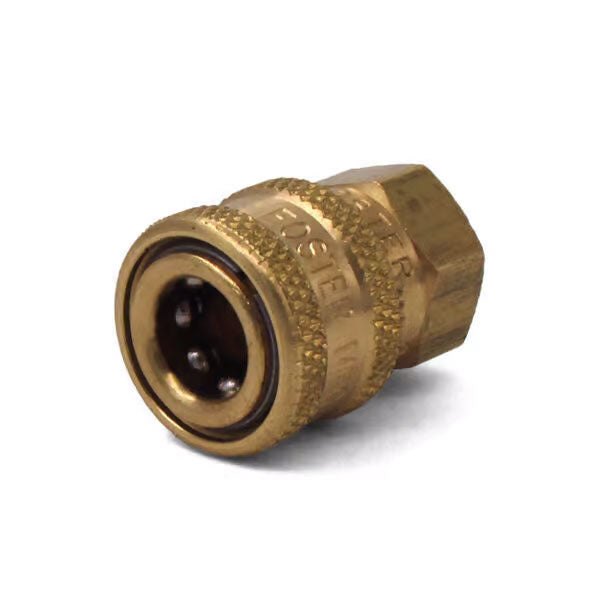 Quick Coupler, 1/4″ FPT Brass Foster