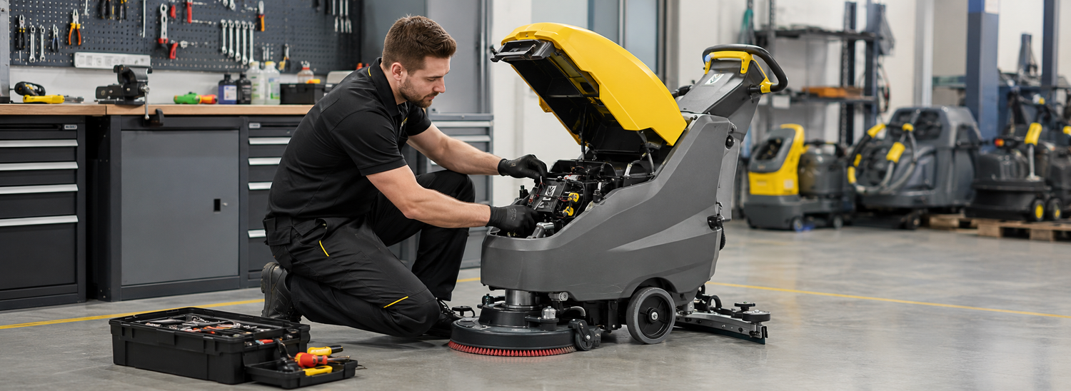Floor Cleaning Equipment Service, Repairs & Maintenance