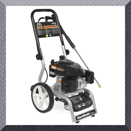 Mi-T-M Chore Master Series Gasoline Direct Drive Cold Water Pressure Washer — 2600 PSI, 2.4 GPM, Model# CV-2600-4MMC