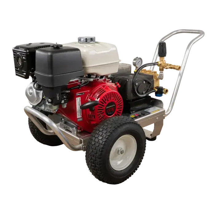 4.0 GPM @ 4000 PSI, Belt Drive, Aluminum Frame Honda Gasoline Engine, OEM Powerjet