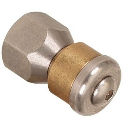 Suttner Rotating Sewer Nozzle #5.5-#8, 3 Back, 1/4″ FPT