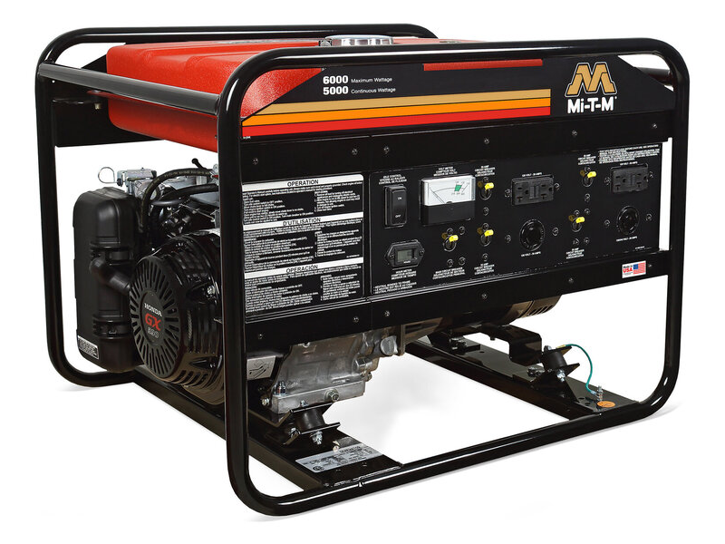 6000-Watt Industrial Gasoline Generator (Honda Engine)