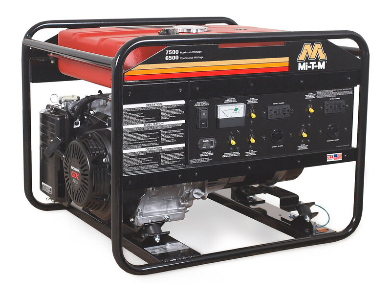 7500-Watt Industrial Gasoline Generator (Honda Engine)