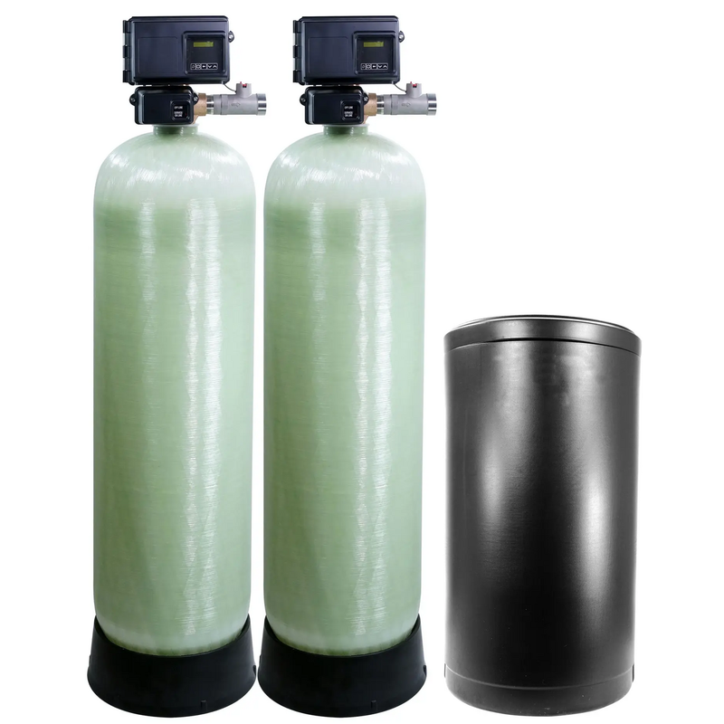 Fleck 2900 2" Duplex Commercial Metered Water Softener