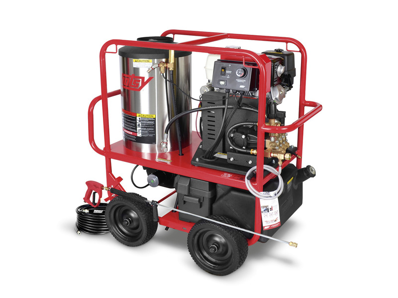 Gas Engine Portable Hot Water 4.0 GPM | 3500 - 4000 PSI