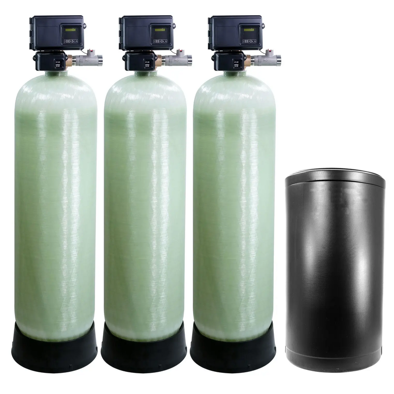 Fleck 2900 2" Triplex Commercial Metered Water Softener