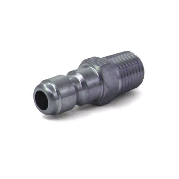 Quick Coupler Nipple, 1/4″ MPT 4000 PSI Steel