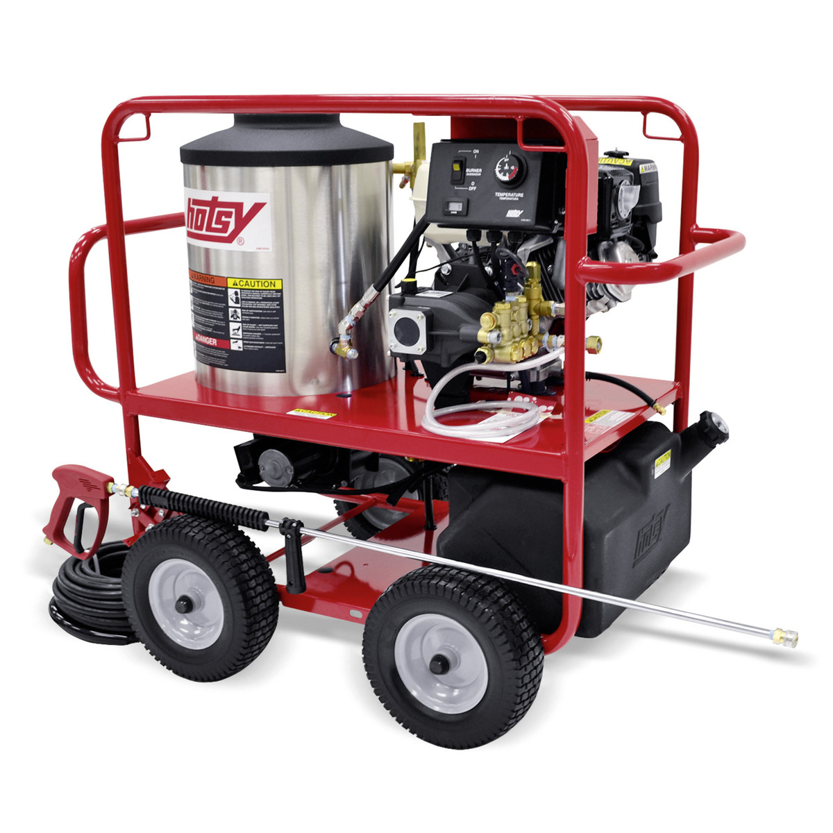 Hotsy Gas Engine Roll Cage Series – Portable Gas/Diesel Hot Water Pressure Washers