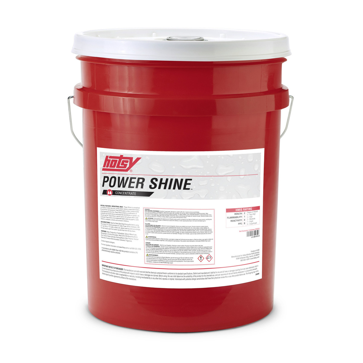 Power Shine – Concentrated Biodegradable Detergent for Pressure Washers